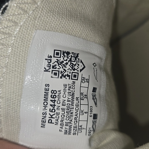 Keds Royal Lo Lace Up Fashion Sneakers Black Canvas Size 7 Men / 8.5 Women - Picture 8 of 13